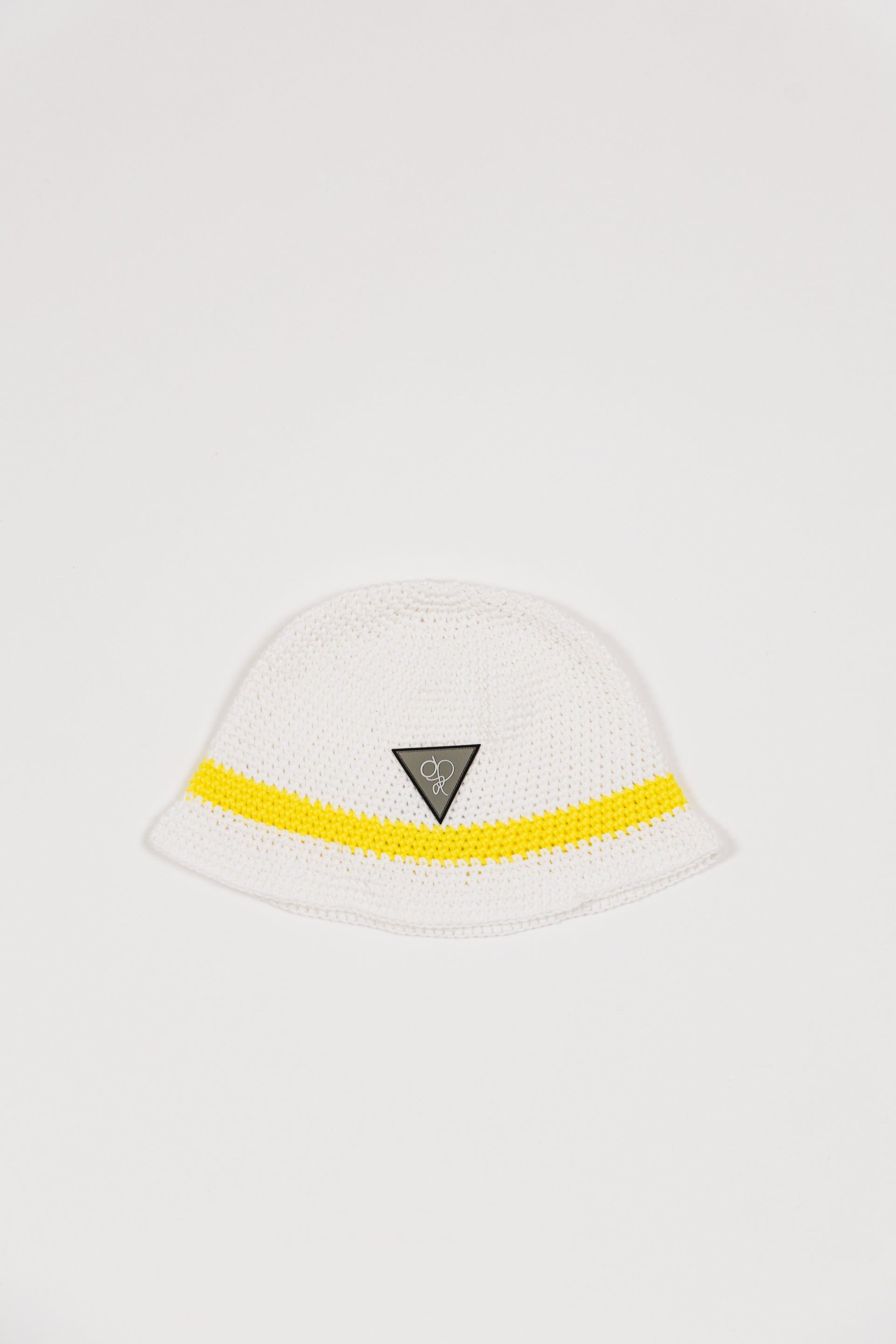 Cappello Yellow Crochet Bucket Hat – 100% Hand-made