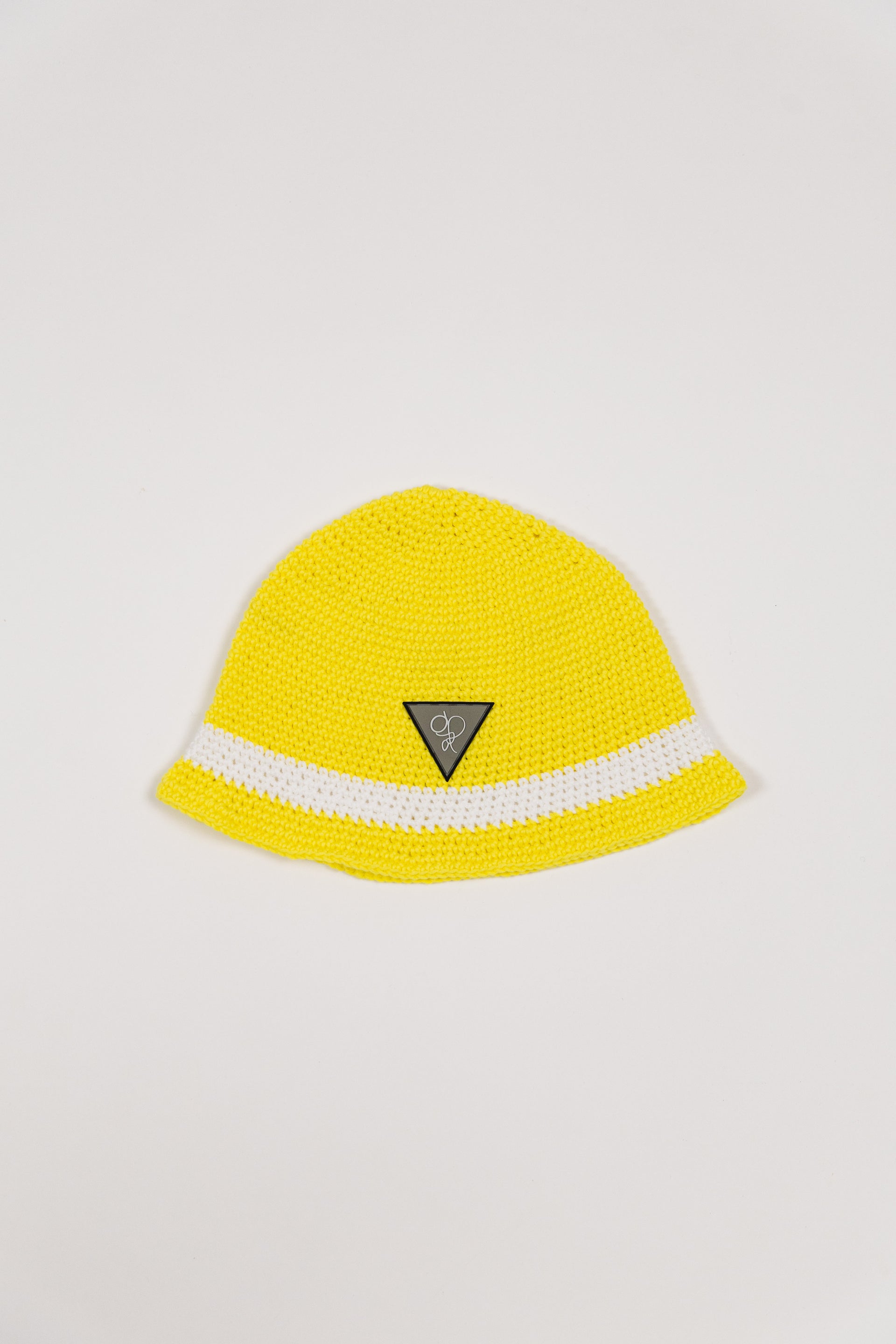 Cappello Yellow Crochet Bucket Hat – 100% Hand-made