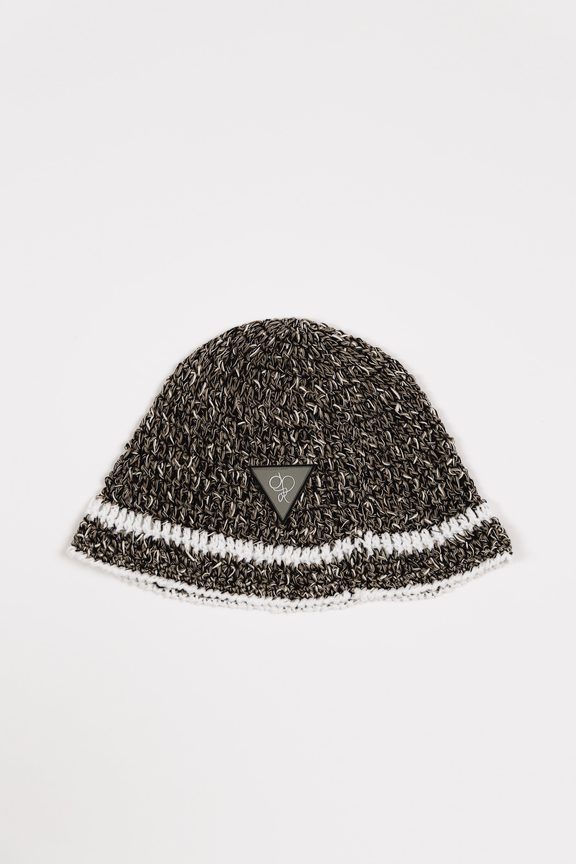 Cappello Melange Brown Crochet Bucket Hat – 100% Hand-made