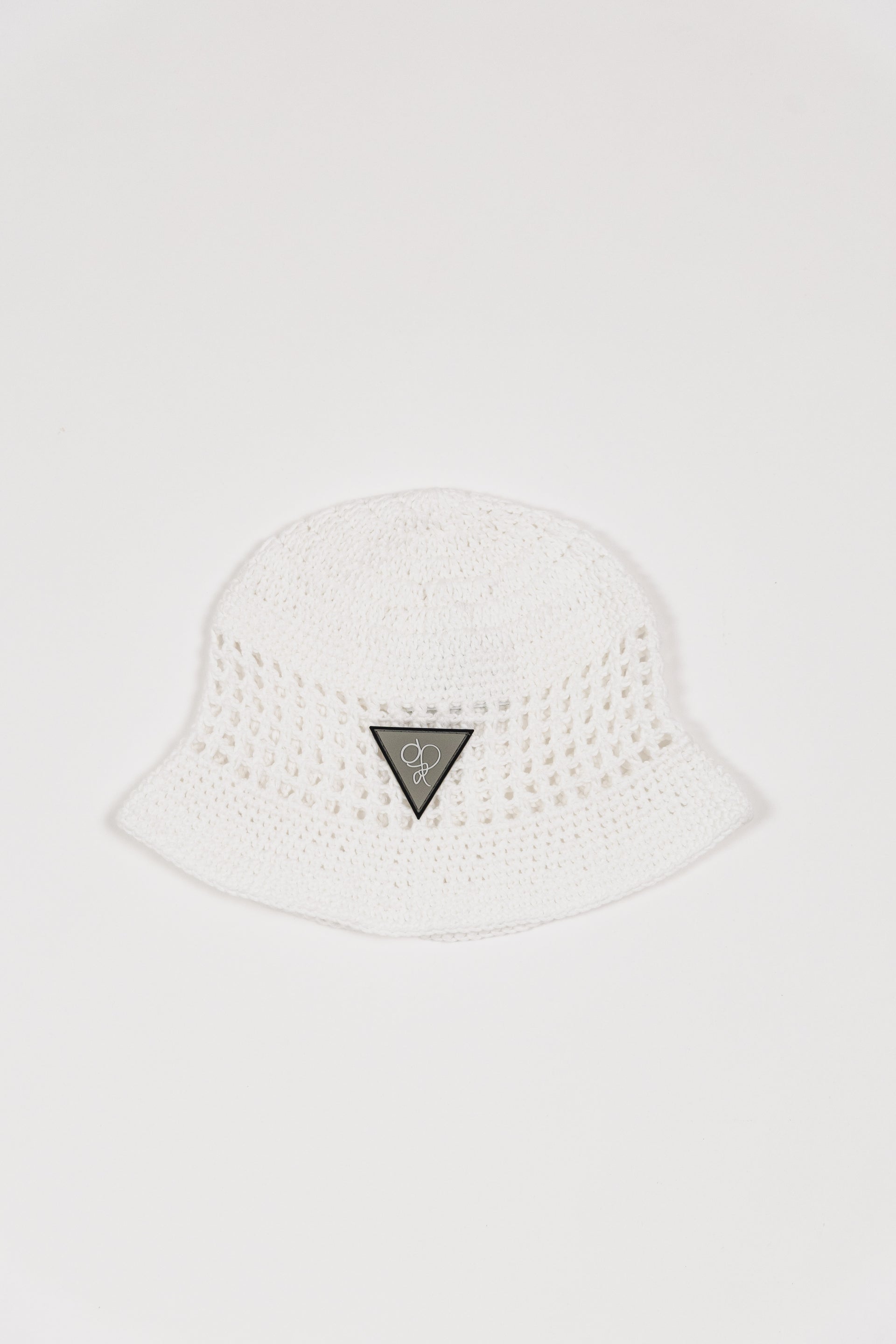 Cappello White Crochet Bucket Hat – 100% Hand-made