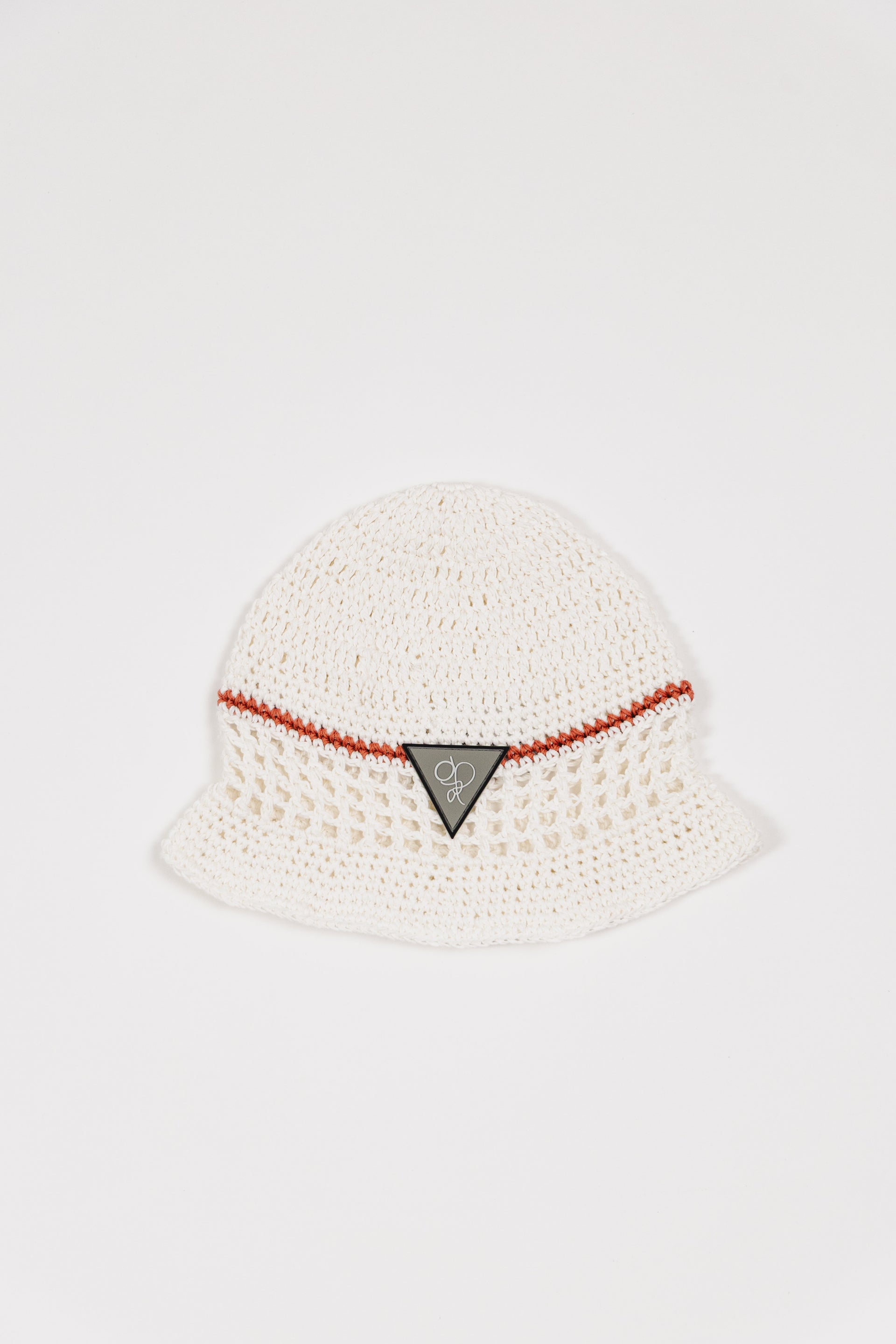 Cappello Peach Crochet Bucket Hat – 100% Hand-made