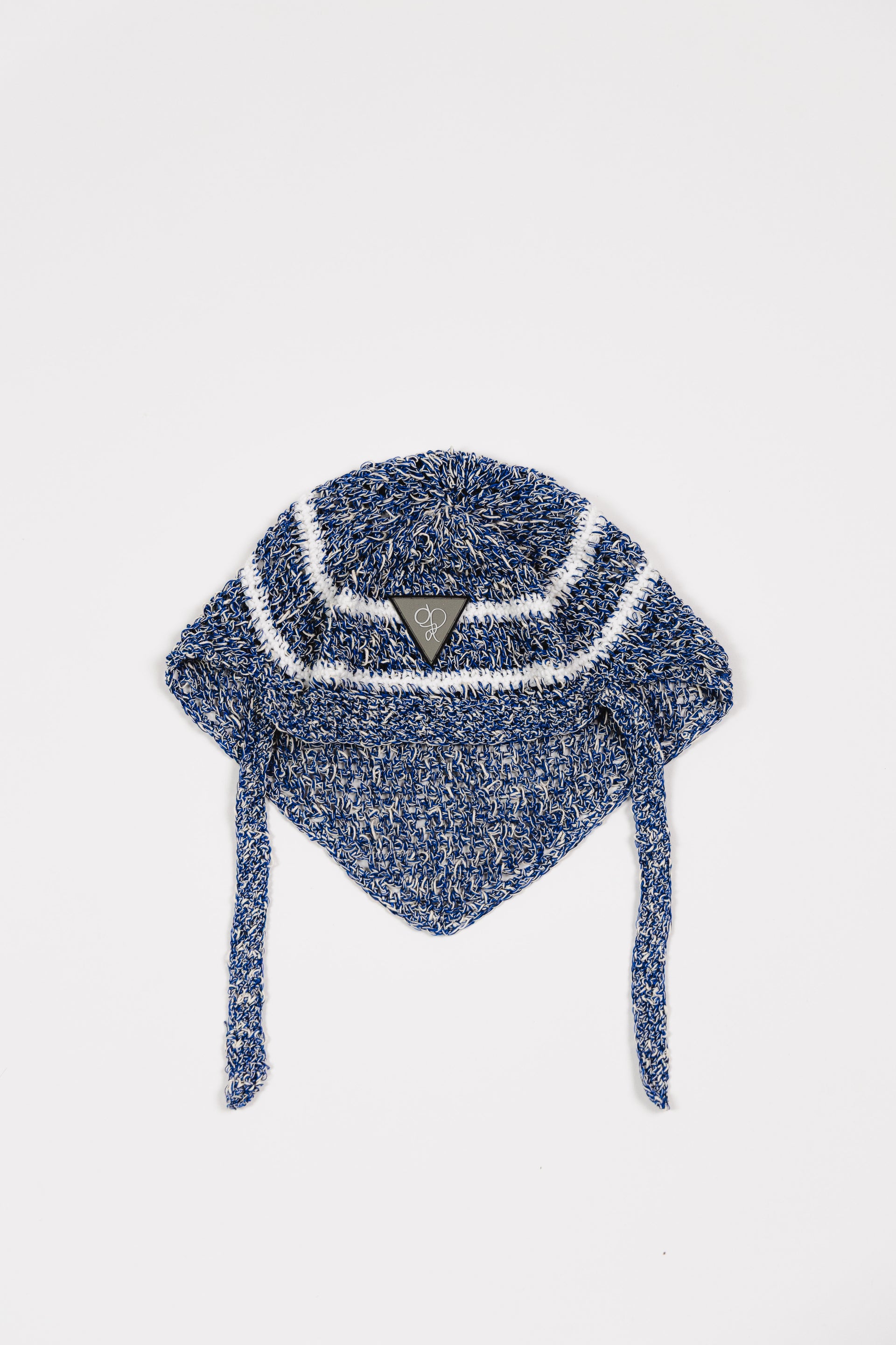 Durag White & Pacific Crochet Durag – 100% Hand-made