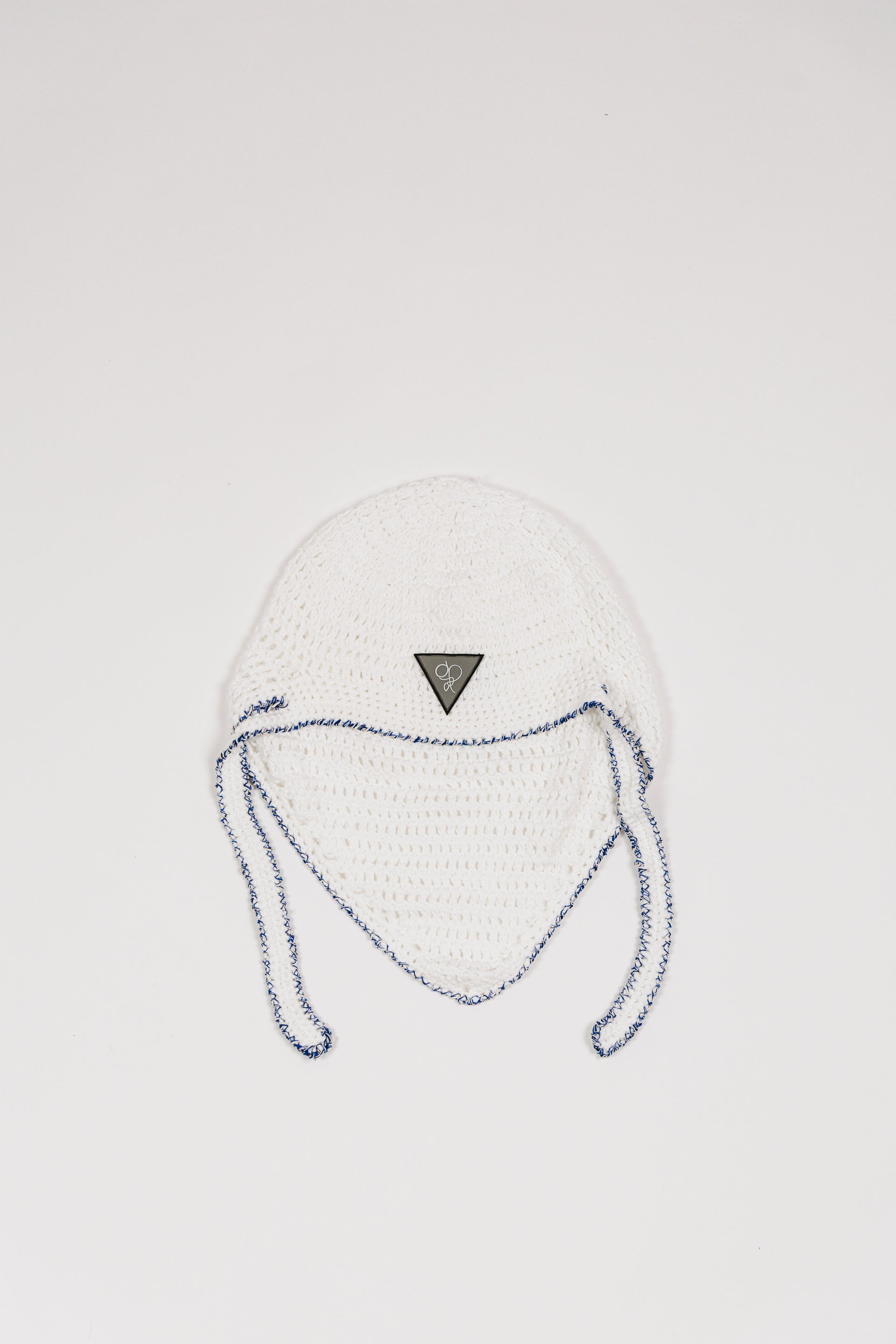 Durag White & Pacific Crochet Durag – 100% Hand-made