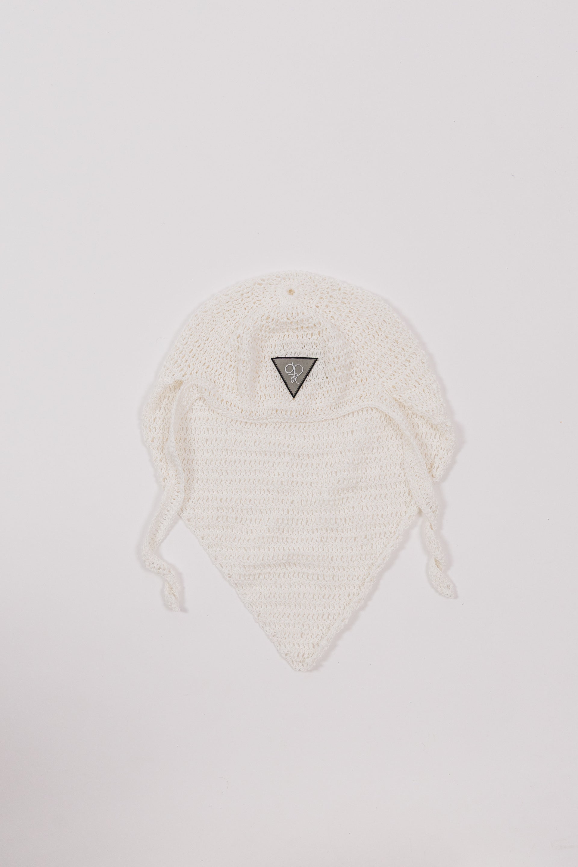 Durag White Crochet Durag – 100% Hand-made